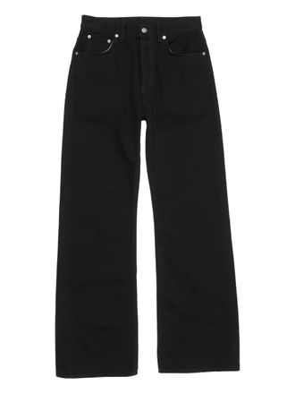 Acne Studios Jeans con applicazione - Nero