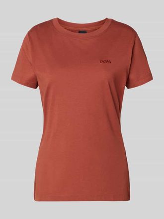 Boss Orange by Hugo Boss BOSS Orange Regular Fit T-Shirt aus reiner Baumwolle Modell ESOGO in Rostrot, Gr&ouml;&szlig;e XL