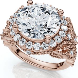 Pompeii3 Certified 3 1/3Ct Diamond Engagement Ring 14k Gold or Platinum Lab Grown