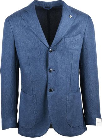 L.B.M. 1911 Rounded Blazer in Luxurious Cashmere-Silk Blend