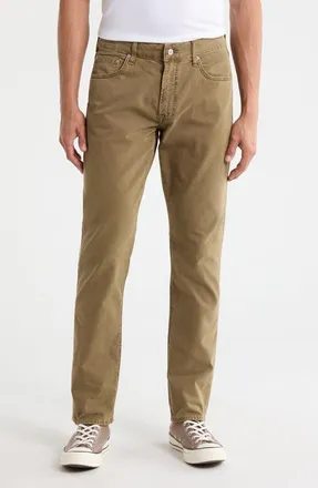 Citizens Of Humanity Gage Slim Straight Leg Pants in Dark Khaki Reservoir at Nordstrom, Size 34 X 32