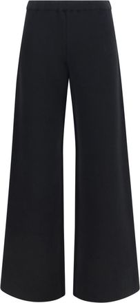 Fendi Black Flat Front Pant