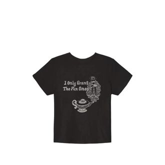 Re/Done Fun Ones Graphic-print Cotton T-shirt