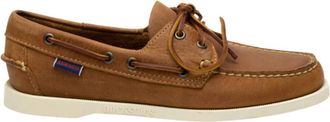 Sebago Brown Leather Loafers