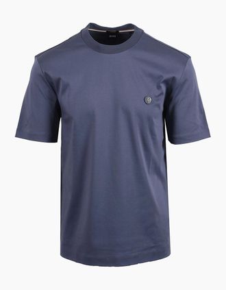HUGO BOSS Mens Boss Black C TAUT T-SHIRT OPEN BLUE - Navy - Size: 38