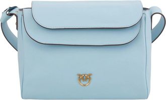Pinko Celeste Schoudertas - Dames - Schoudertassen - Blauw - ONE Size - Leer - Tassen
