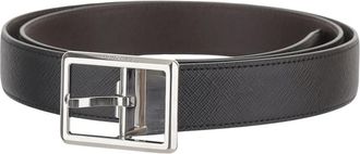 Montblanc Omkeerbare leren riem - Heren - Riemen - Zwart - ONE Size - Leer - Accessoires