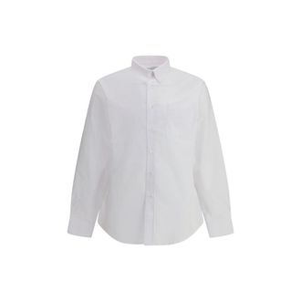 Givenchy White Cotton Dress Mens Shirt