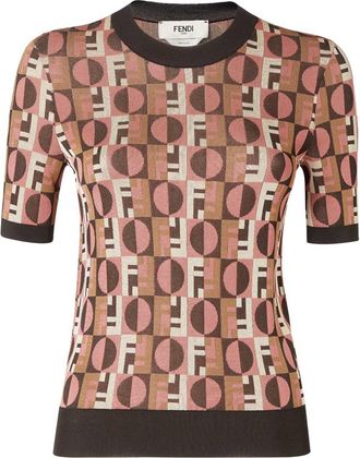 Fendi Optical T-Shirt Clothing