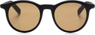 Montblanc Occhiali da sole tondi - Nero
