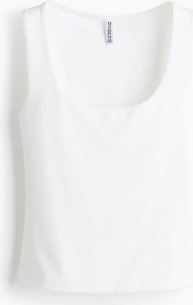 H&M Tanktop aus Mikrofaser - White