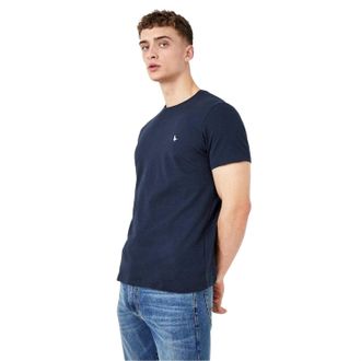Jack Wills Sandleford-T-shirt met logo voor heren (Marine)
