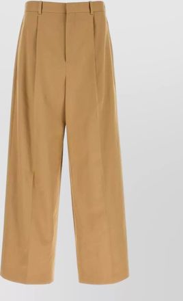 Loewe tailored wide leg trousers belt loops