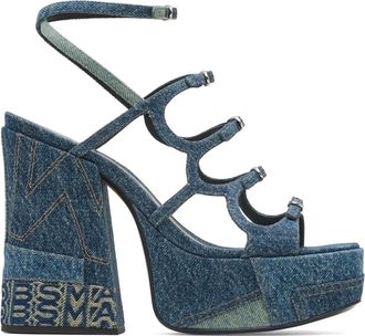 Marc Jacobs Sandali Kiki con plateau - Blu