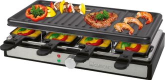 Clatronic Rg 3757 Raclette El&eacute;ctrica Negro 8 Personas