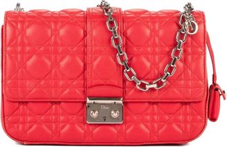 Dior Borsa a spalla Miss Dior - Rosso