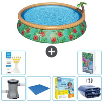 Bestway Piscina Bestway Fast Set Redonda - 457x84 Cm - 7-piezas S245