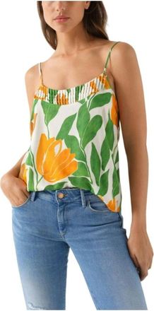 Salsa Floral Sleeveless Top
