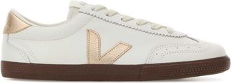 Veja White Leather Volley O.T. Sneakers