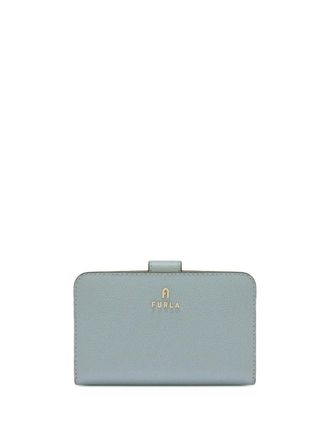 Furla medium Camelia leather wallet - women - Viscose/Calf Leather - One Size - Blue