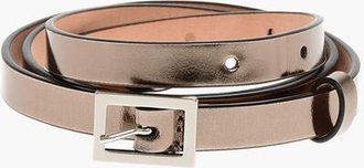 Dsquared2 Lamè Leather Slim Belt 10mm size 85