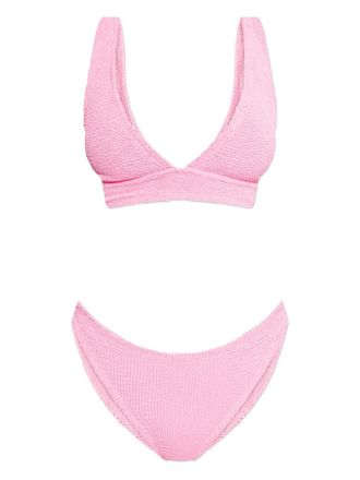 Hunza G Carla crinkle bikini - Pink