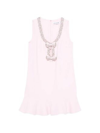 Self Portrait Crepe Mini Dress