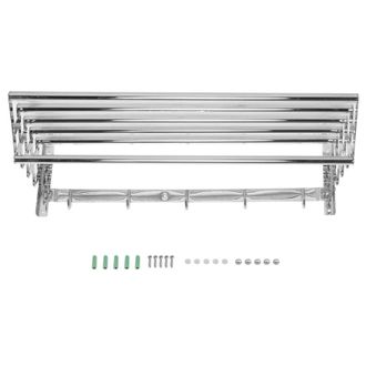 OEM Toallero Retr&aacute;ctil De Acero Inoxidable, Organizador De Toallas De Ba&ntilde;o, Para El Hogar Y El Hotel