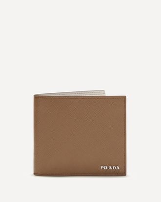 Prada Leather Wallet Male UNI