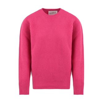 Amaranto Maglione a coste - - Knitwear - Uomo - Rosa - M