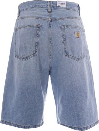 Carhartt Work in Progress Mens Bermuda Shorts Landon Blue Cotton Robertson Denim robertson