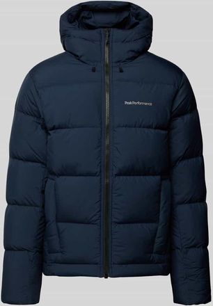 Peak Performance Steppjacke mit Label-Stitching in Marine, Größe XXL