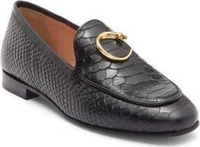 Roberto Cavalli Snake Ornament Loafer in Black at Nordstrom Rack, Size 11Us / 41Eu