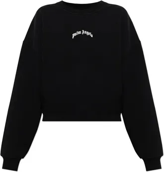 Palm Angels Mujer, Sudaderas, Negro, Talla: S