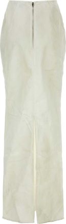 Entire studios Womens Skirt White Cotton Elastane