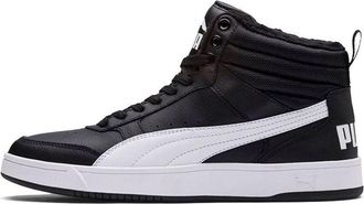 Puma (WMNS) PUMA Rebound Street V2 Fur Black White 363717-05