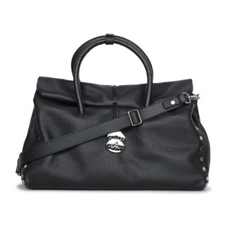 Zanellato Premium Leather Weekend Bag - female - Zanellato - Handbags - Black - ONE SIZE - Bags
