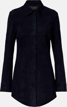 Stouls Geraldine suede shirt dress