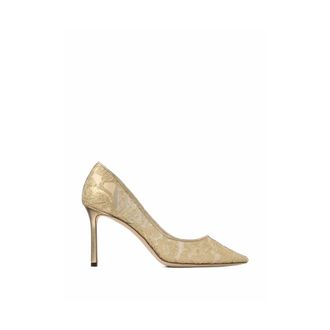 Jimmy Choo London Romy 85 - Dames - Schoenen - Geel - Maat: 38 1/2 EU