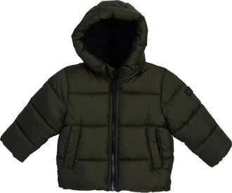Michael Kors Hooded Puffer Jacket in Ivy at Nordstrom, Size 12M