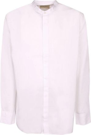 Officine G&eacute;n&eacute;rale Guito Shirt - Heren - Casual Overhemden - Wit - XL - Katoen - Overhemden