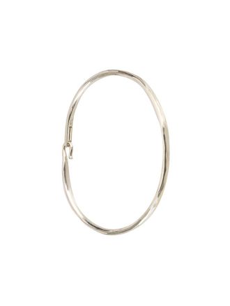 Werkstatt M&uuml;nchen Bracciale con chiusura a uncino - Effetto metallizzato