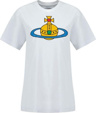 Vivienne Westwood Unisex T-Shirt White Cotton