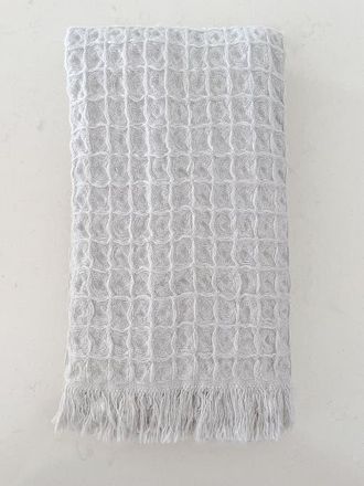 Anaya with Love Turkish Cotton Waffle Hand Towel - Set of 2 in Soft Grey at Nordstrom