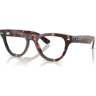 Ray-Ban 52mm Cat Eye optical glasses in Tortoise at Nordstrom