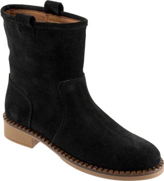 Bueno Olina Bootie in Black Suede at Nordstrom, Size 10.5-11Us