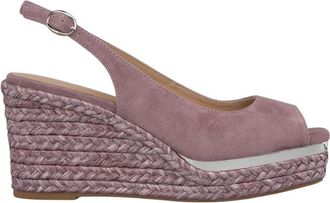 Alma En Pena Esparto Sandal - Dames - Sleehakken - Paars - 37 EU - Schoenen