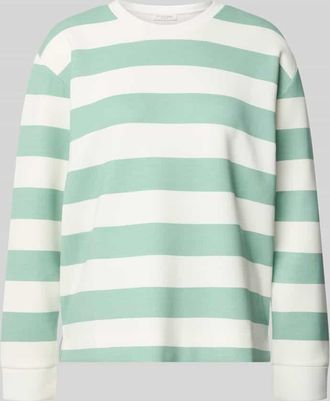 Christian Berg Sweatshirt mit Rundhalsausschnitt in Mint, Gr&ouml;&szlig;e XXL