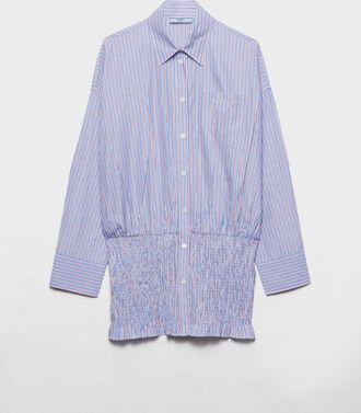 Prada Striped poplin shirt