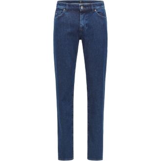 HUGO BOSS Mens Regular Fit Jeans in Bright Blue 433 - Size 33W/34L